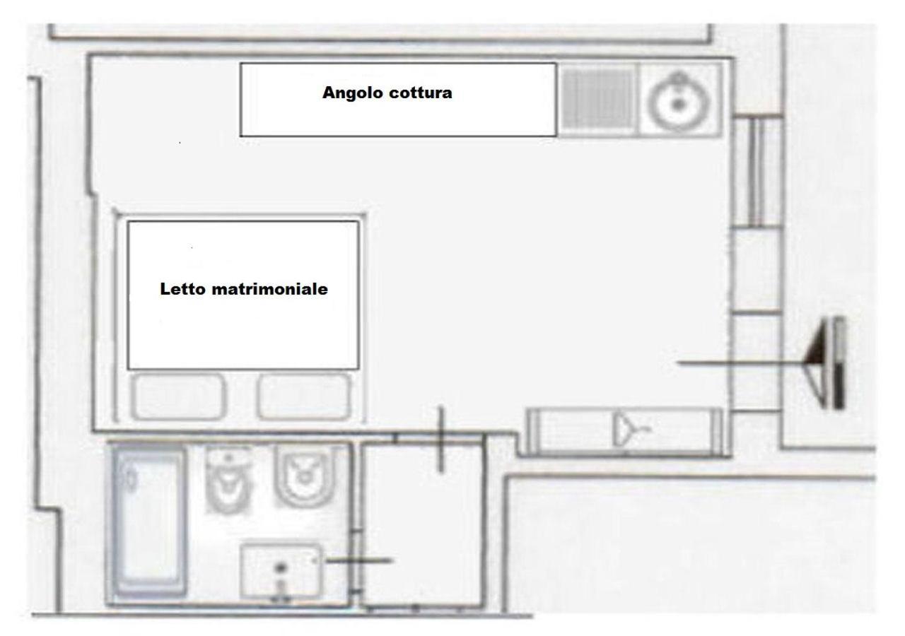 Apartment Studioflat Battistini